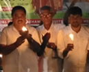 Bantwal: Congress activists hold candle-lit protest to condemn Pulwama attack
